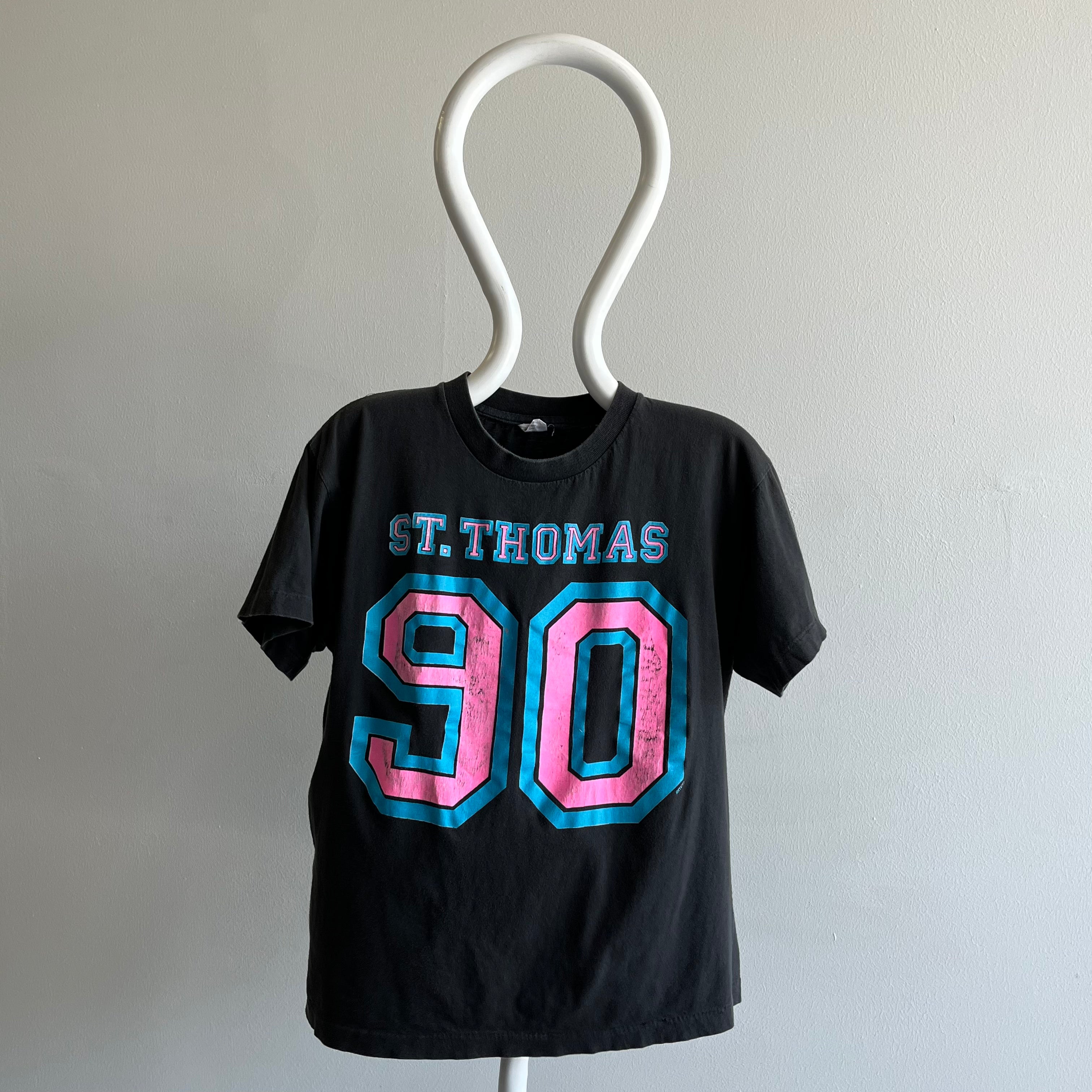 1990 St. Thomas Tourist Cotton T-Shirt