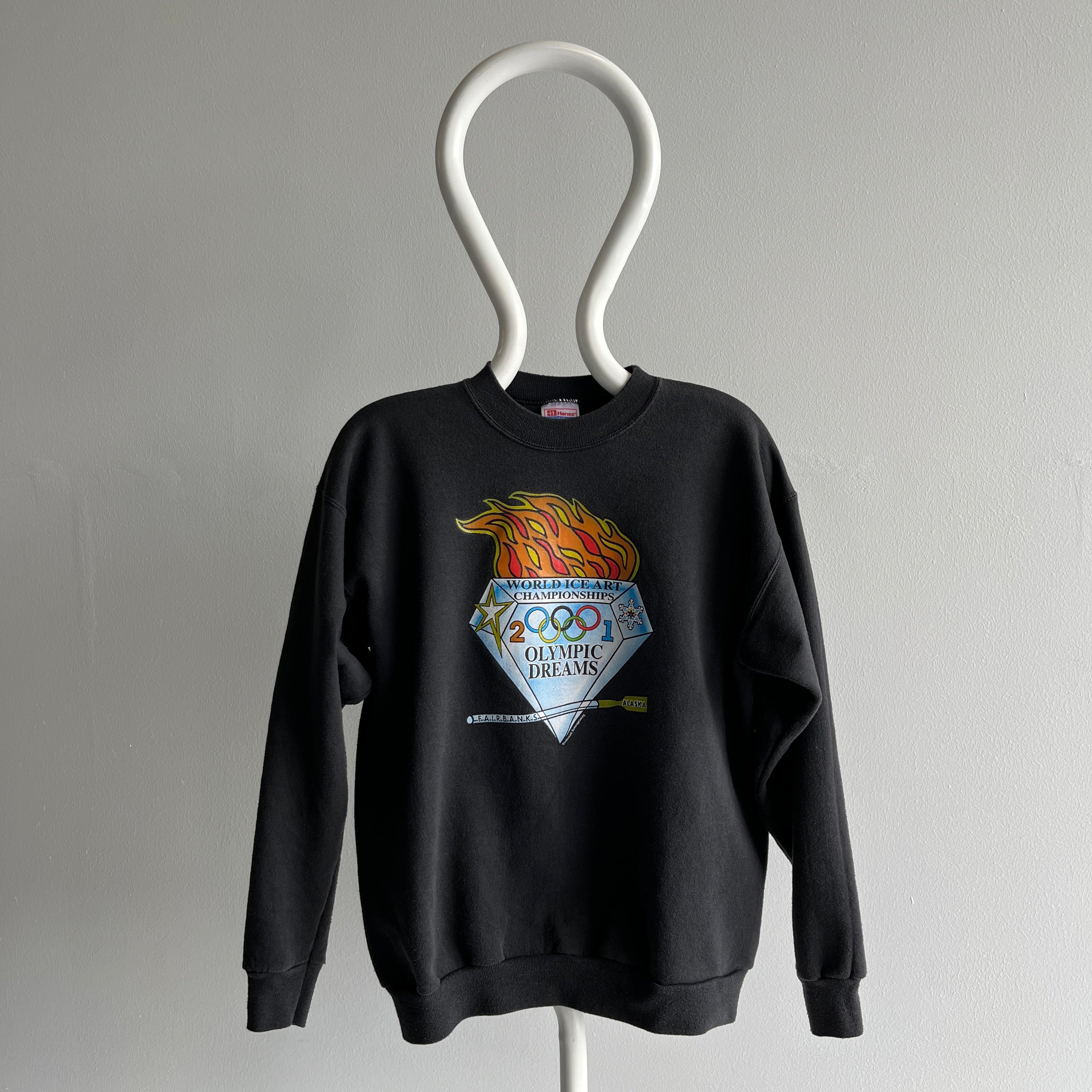 2001 World Ice Art Championships Olympic Dreams - Fairbanks, Alaska Sweatshirt