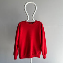 1980s Blank Generic (That's A Compliment) Red FOTL Sweatshirt