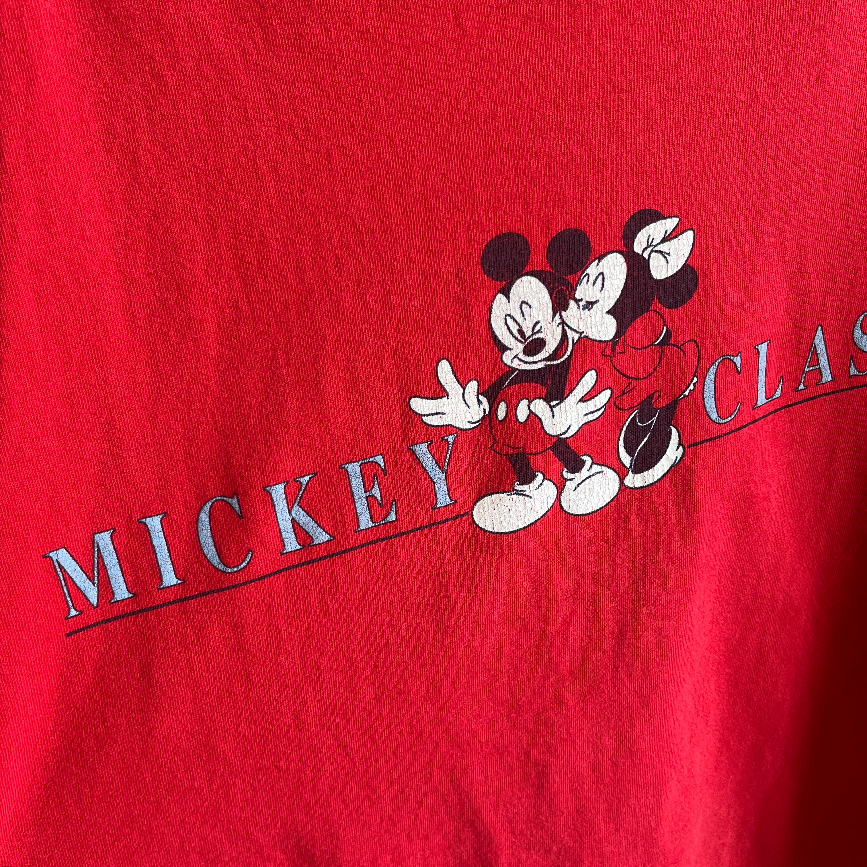 1990s Mickey Classics Cotton Crop T-Shirt