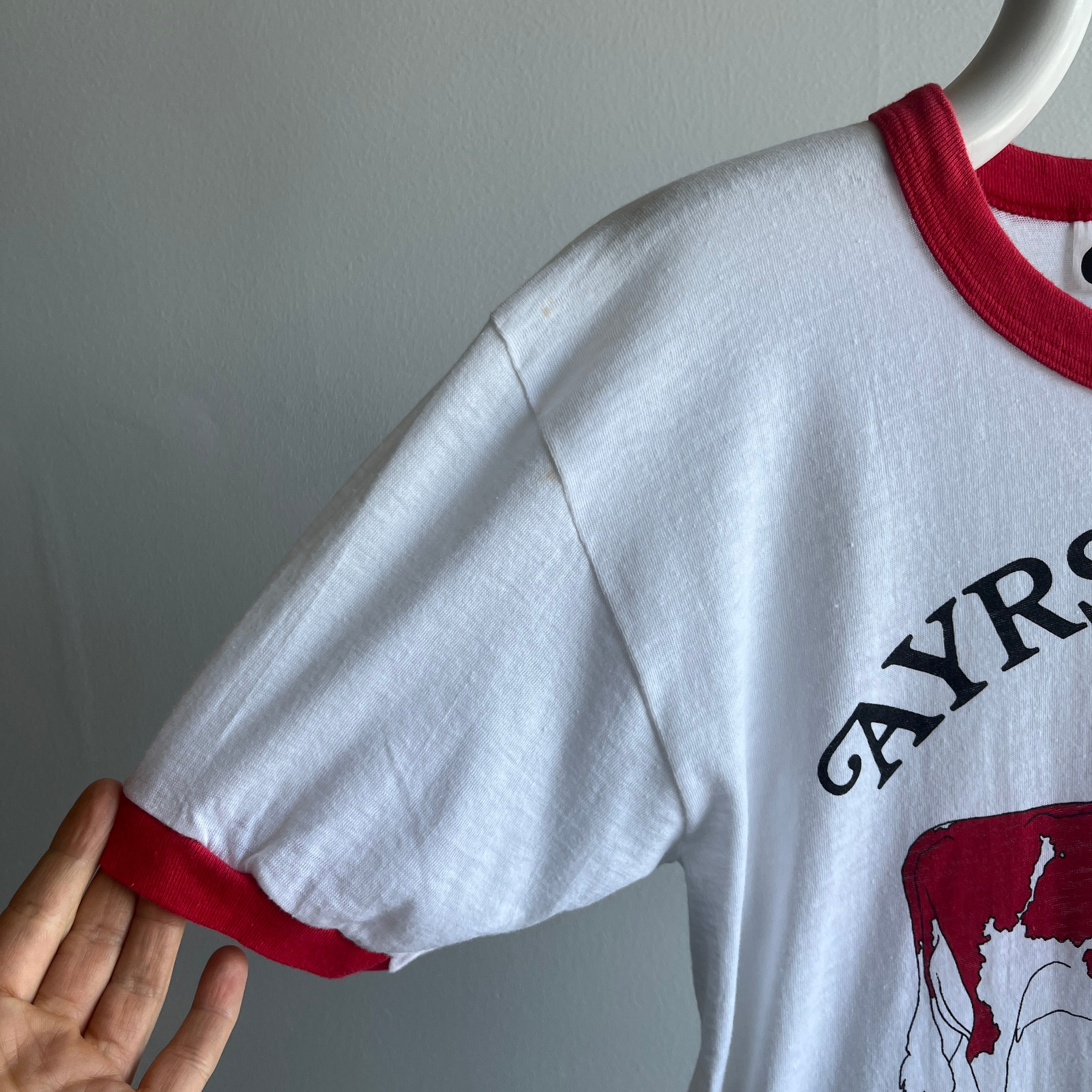 1980s Ayrshires Cow Ring T-Shirt