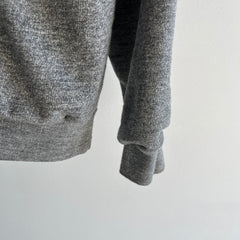 1980s MacGregor Blank Gray Insulated Zip Up Hoodie - Made In Romania