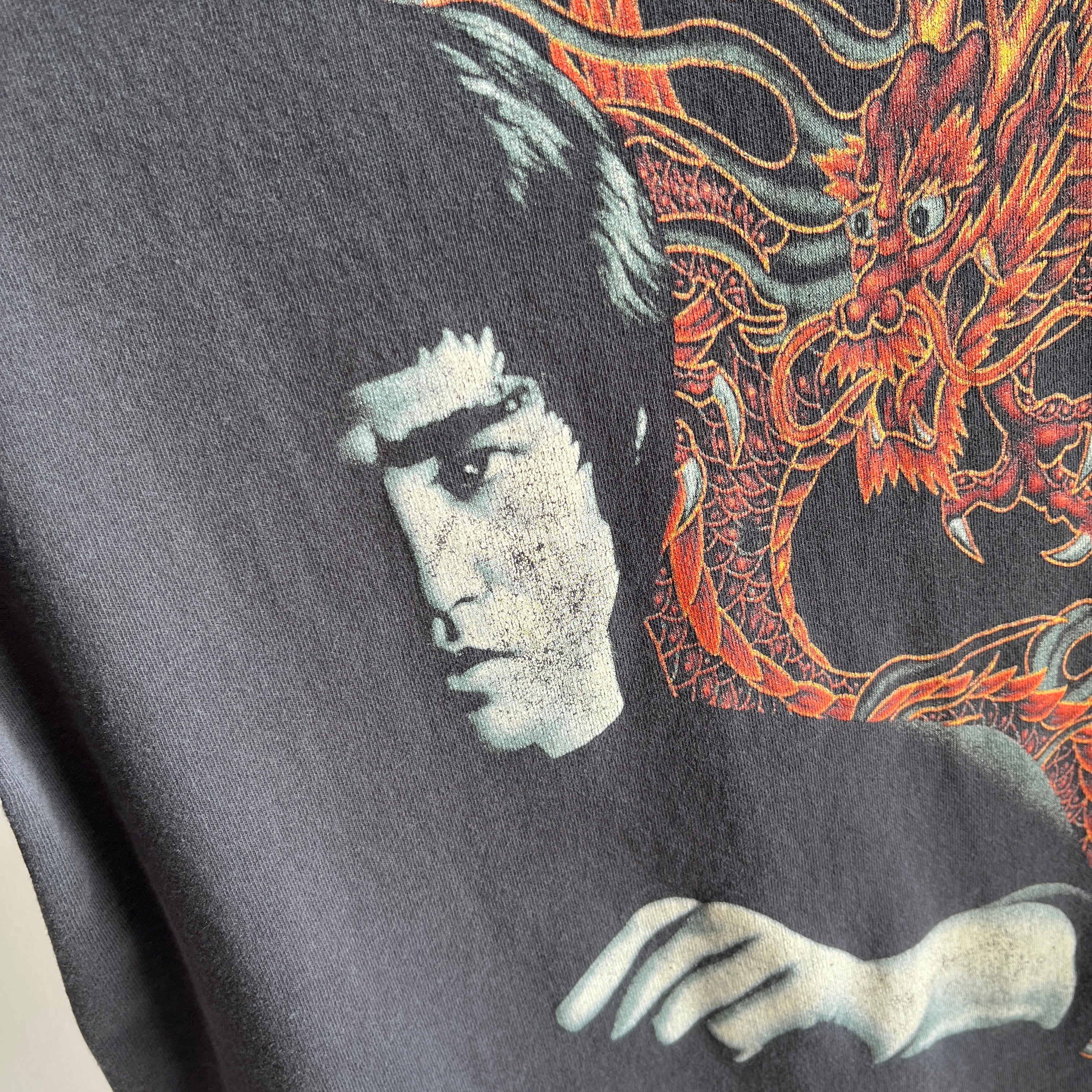 2000 Bruce Lee Dragon Shadows Smaller T-Shirt (Great Gift)