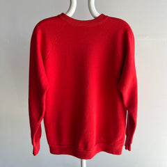 1980s Blank Generic (That's A Compliment) Red FOTL Sweatshirt