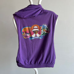 1983 Panama Jack Open Sided Tank Top Hoodie - Check Out the Back!