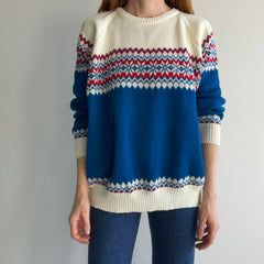 1980s Acrylic Ski Sweater