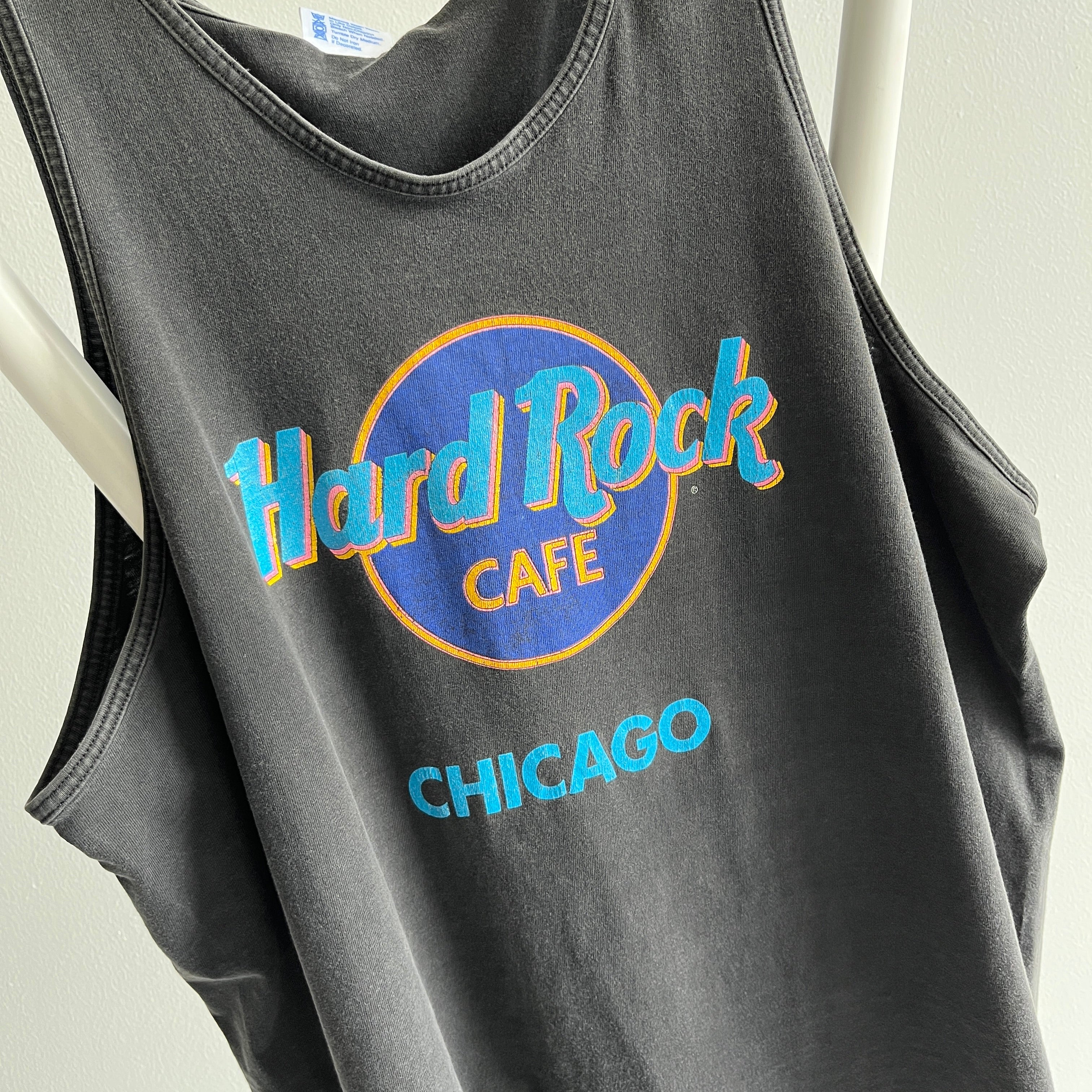 1990s Hard Rock Cafe Chicago Cotton Tank Top