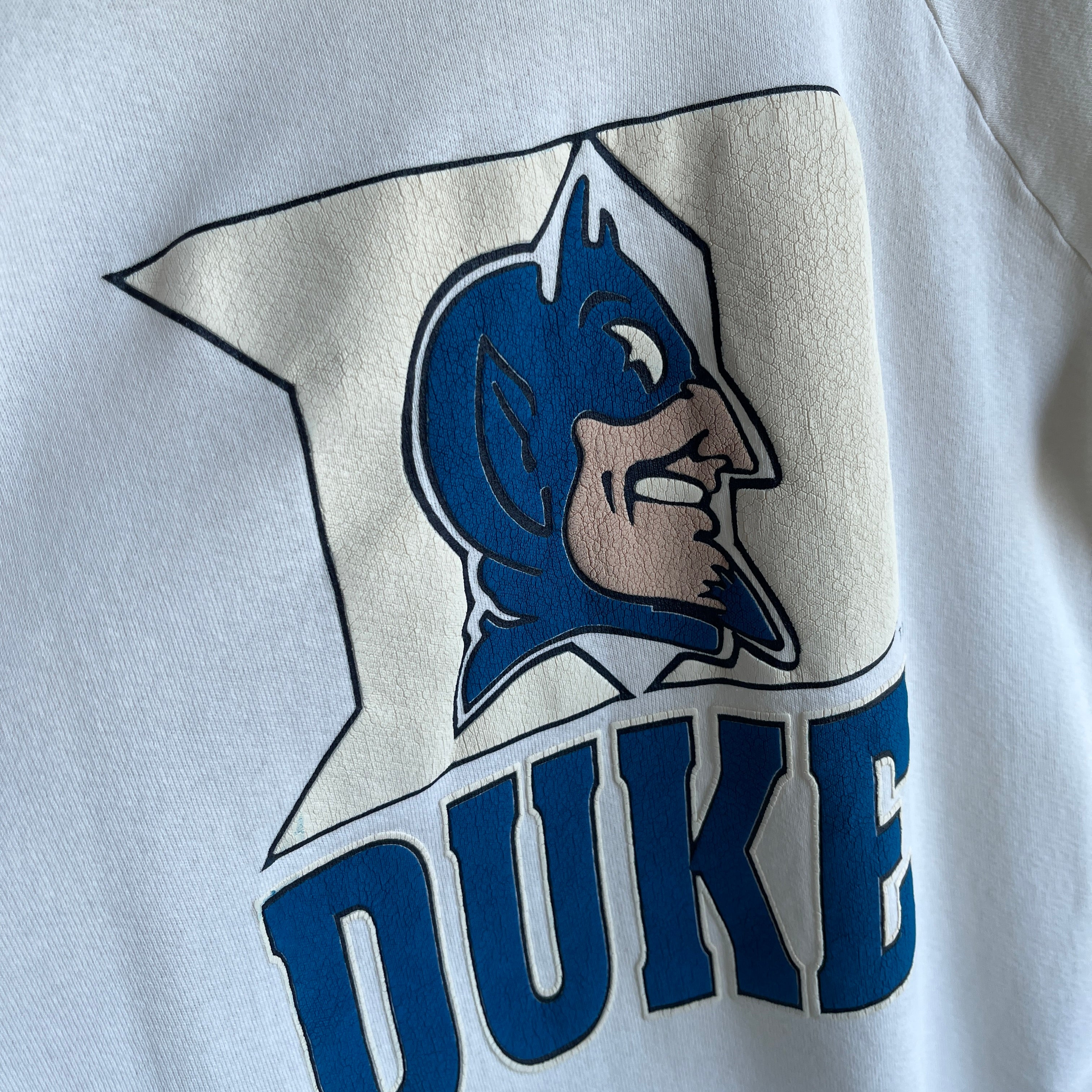 1970/80s Duke University Blue Devils Front and Back 
