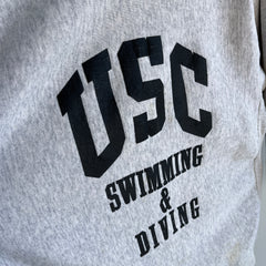 1980s USC Swimming and Diving Reverse Weave Heavyweight Sweatshirt by Bike