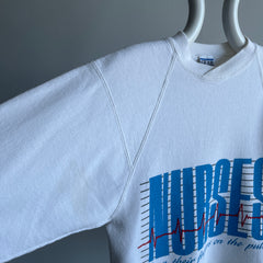 1980s Nurses Have Their Fingers On The Pulse Sweatshirt