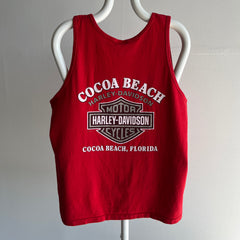 2010 Cocoa Beach, Florida Cotton Harley Tank - Almost Vintage, But Not Quite