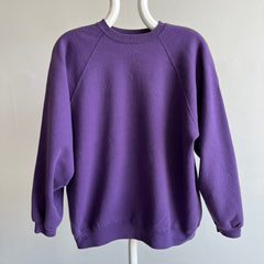 1990s Blank Purple Raglan by HHW