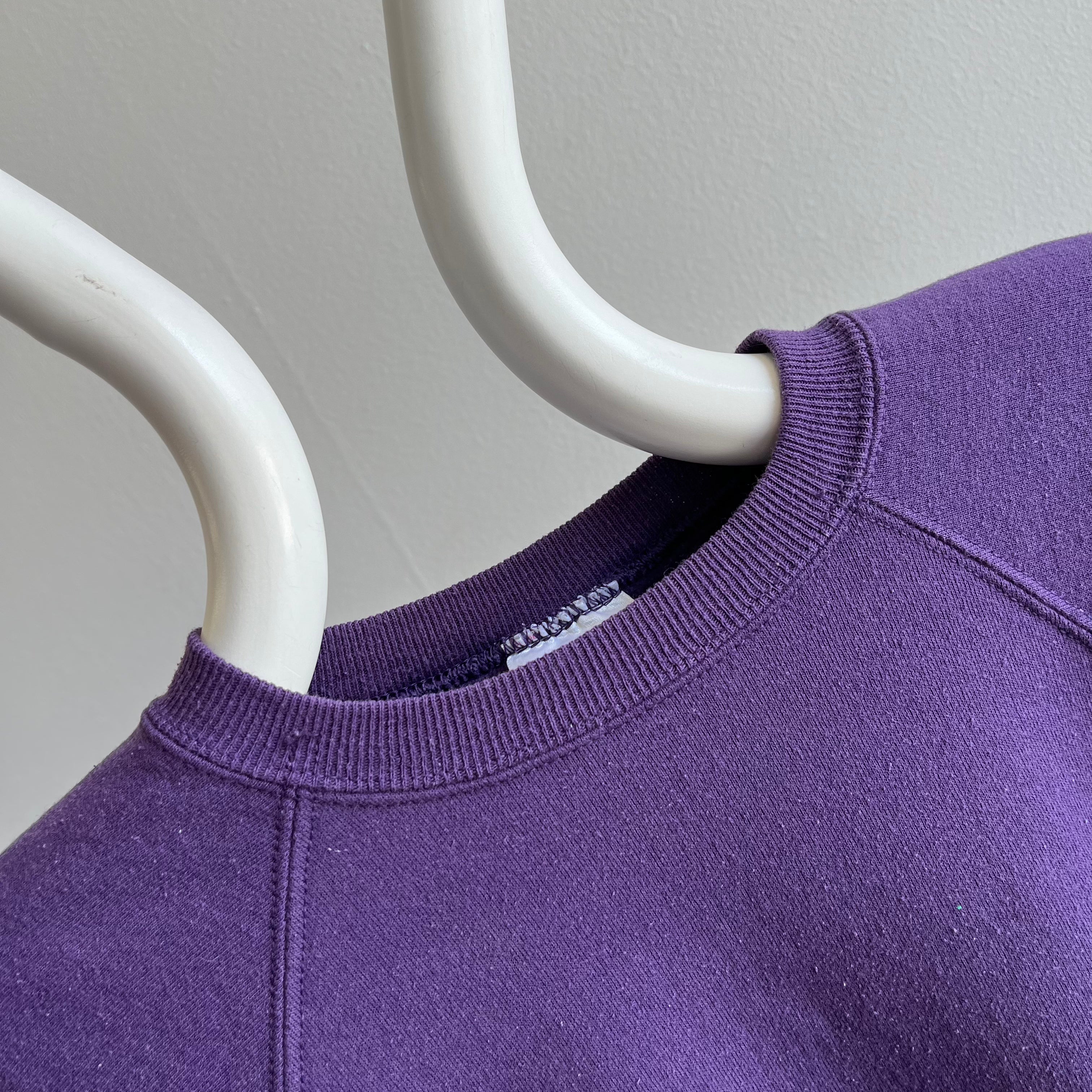 1990s Blank Purple Raglan by HHW