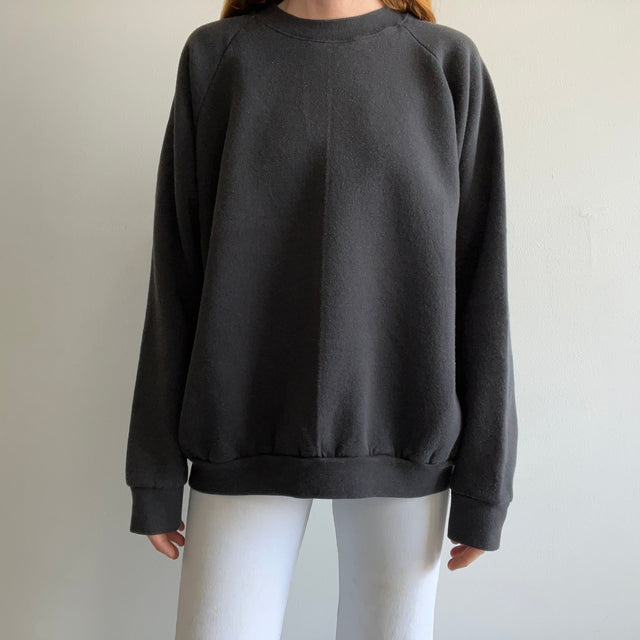 1990s Blank Black Sweatshirt by FOTL