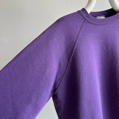 1990s Blank Purple Raglan by HHW