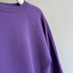 1990s Blank Purple Raglan by HHW