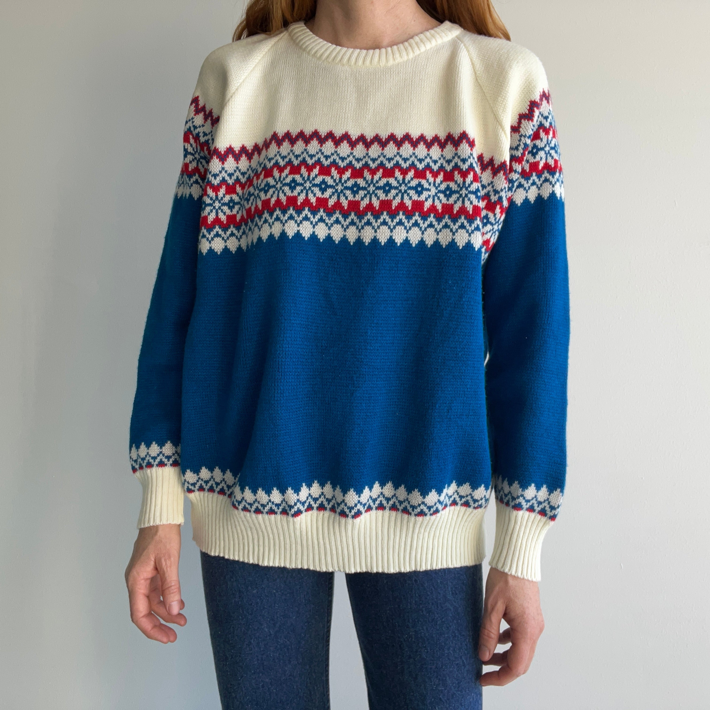 1980s Acrylic Ski Sweater