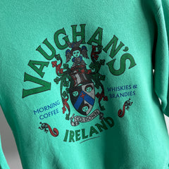 1986/8? Vaughan's Ireland Morning Coffee Whiskies and Brandies Sweatshirt