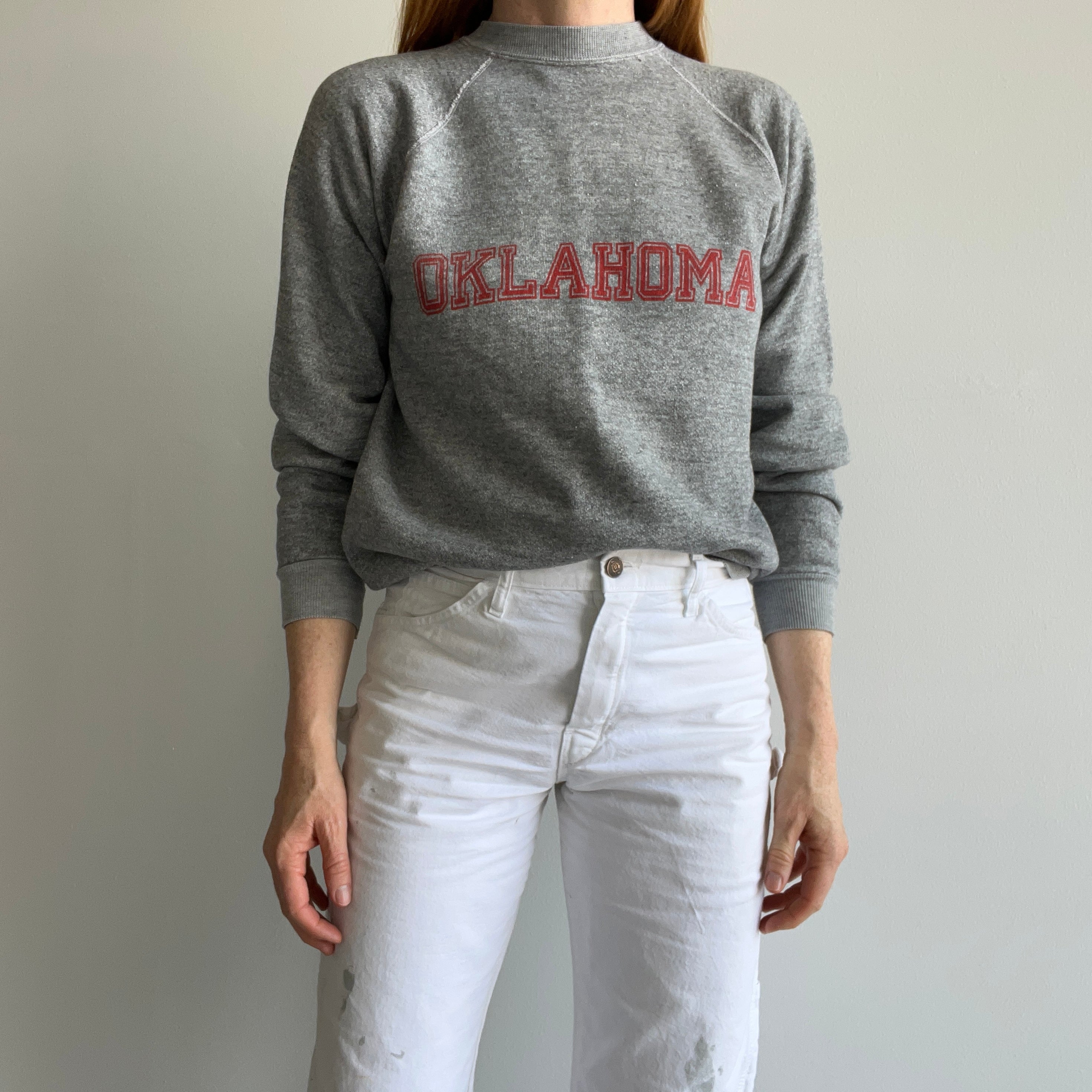 1970/80s Oklahoma Wolf Brand Sweatshirt