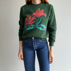 1980 Floral Sweatshirt