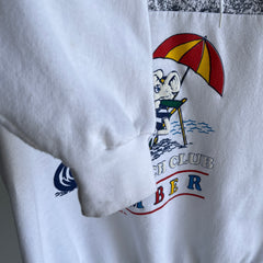 1980s Alcatraz Member, California 1/4 Zip Tourist Sweatshirt