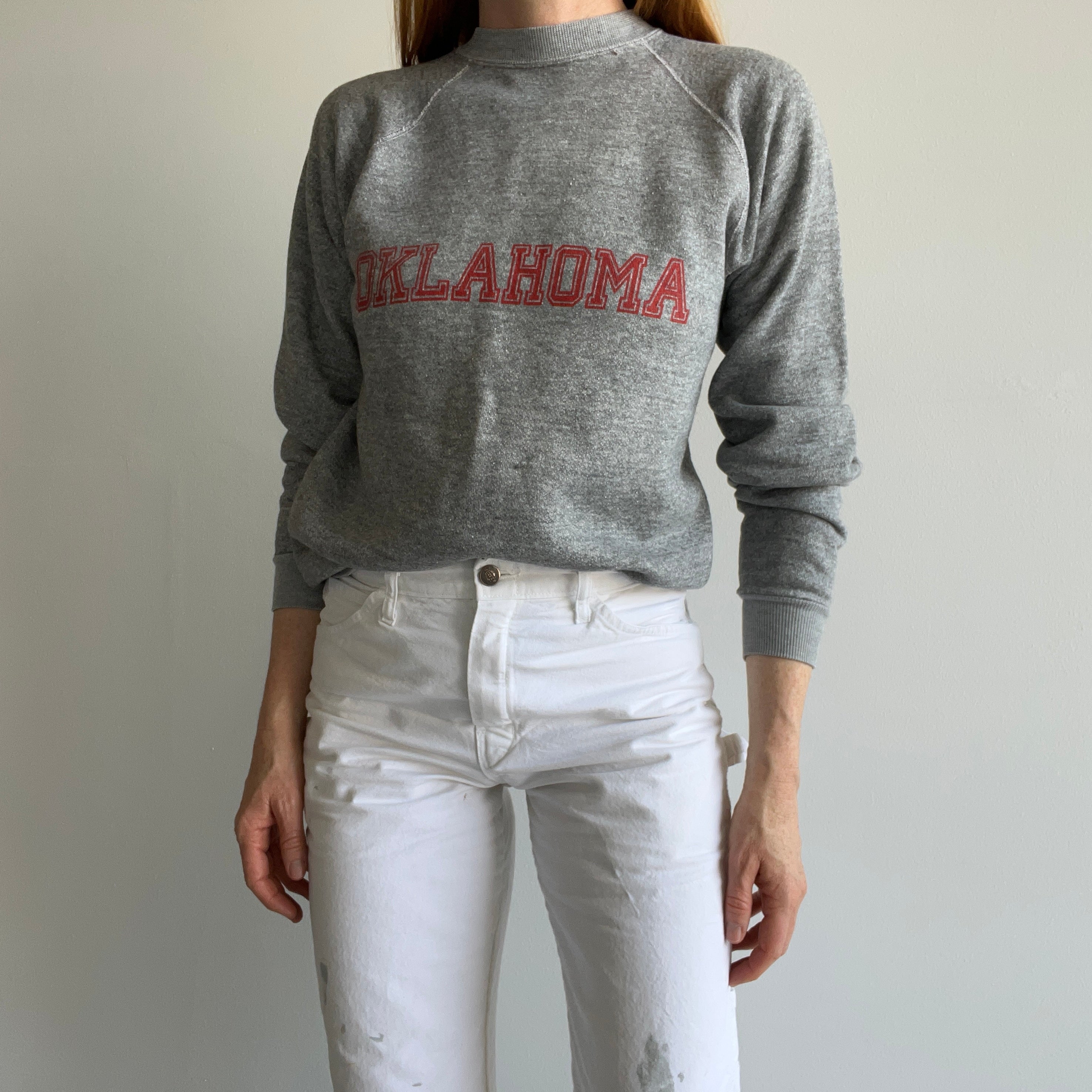 1970/80s Oklahoma Wolf Brand Sweatshirt