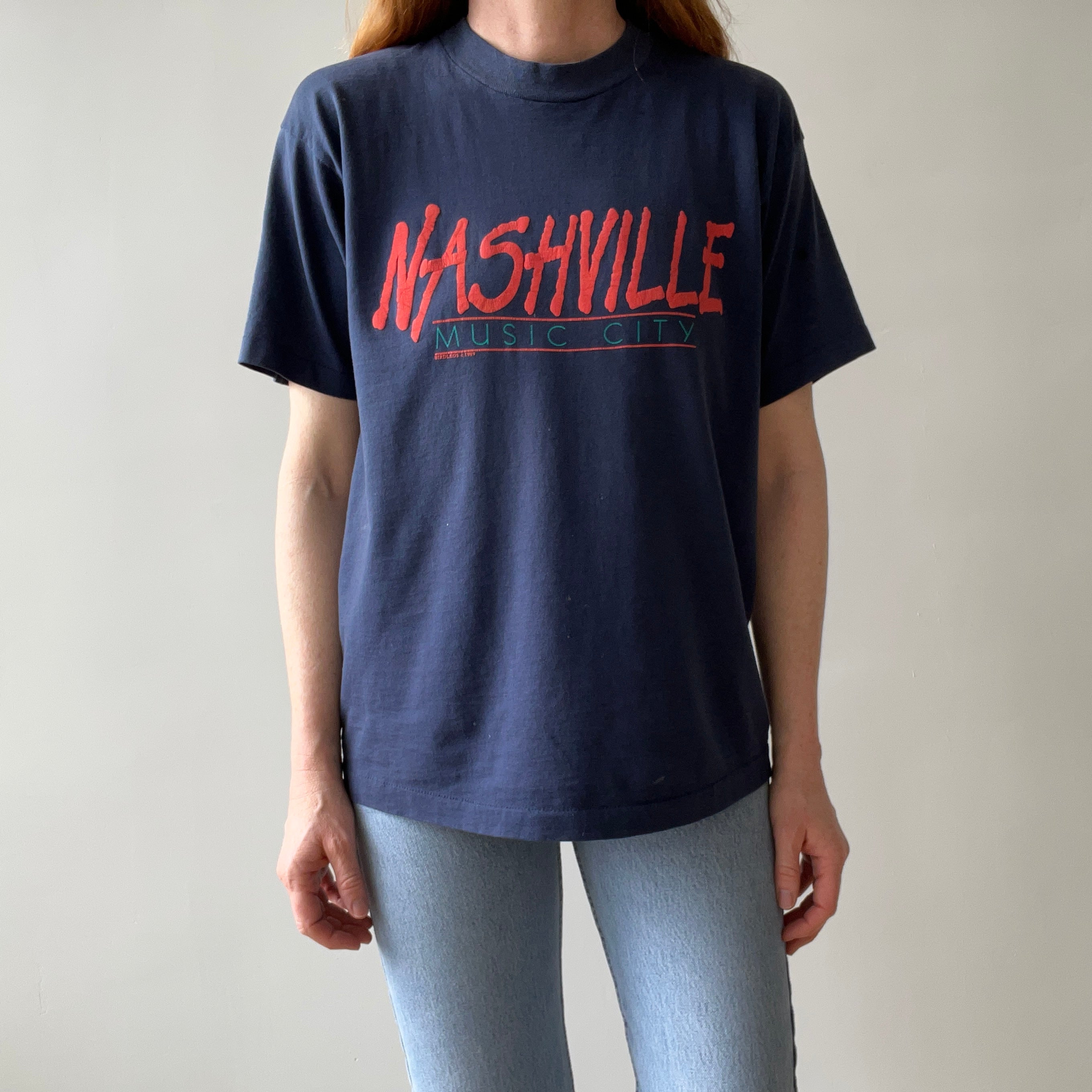 1989 Nashville Music City Screen Stars T-Shirt