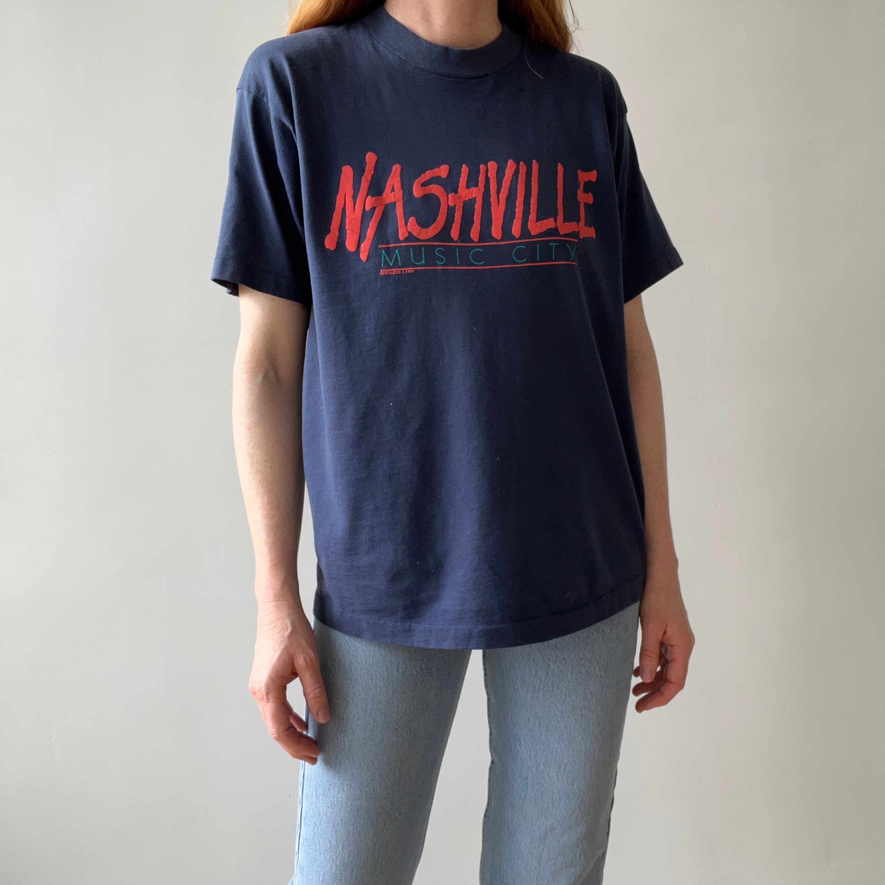 1989 Nashville Music City Screen Stars T-Shirt