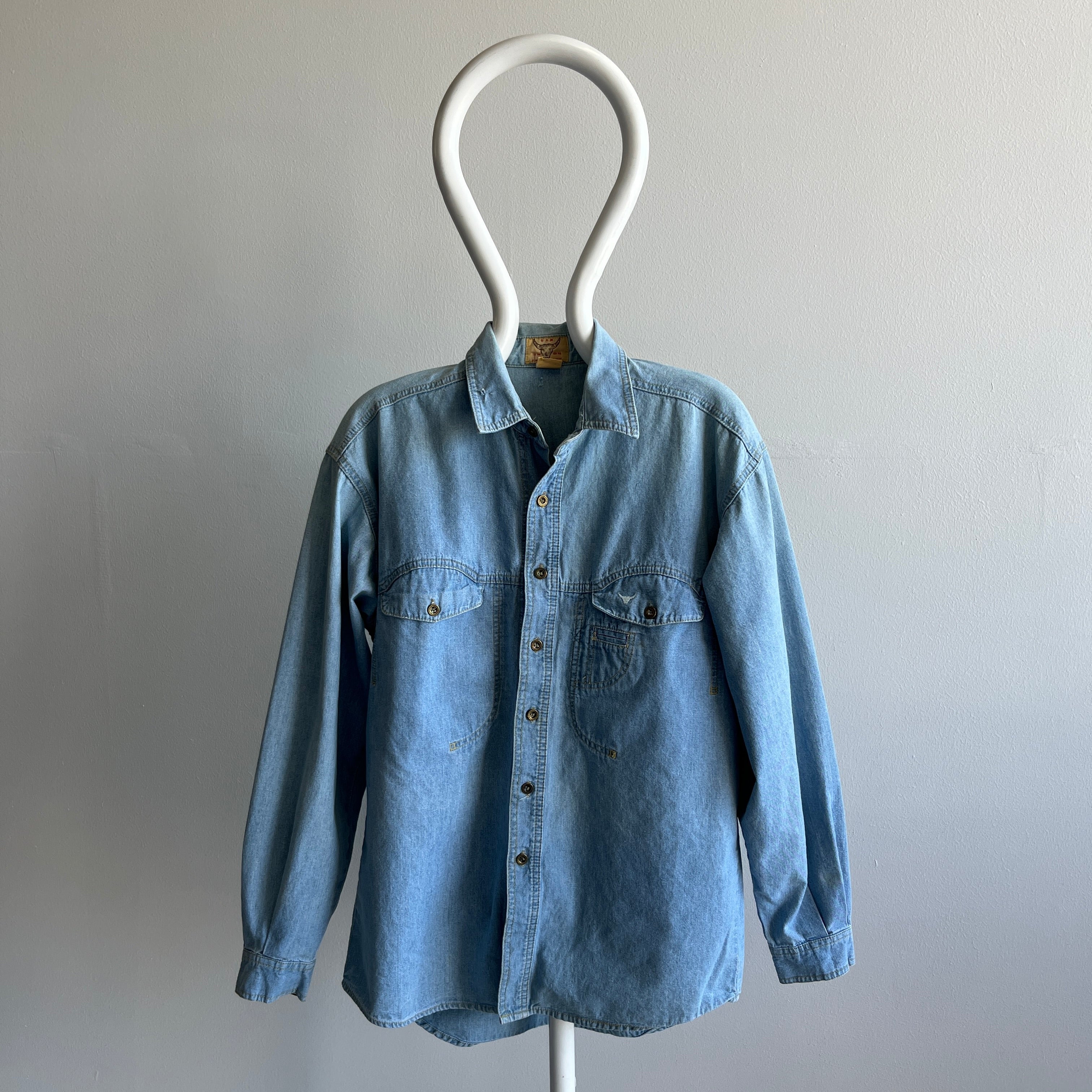 1990s Very Cool Denim Shirt