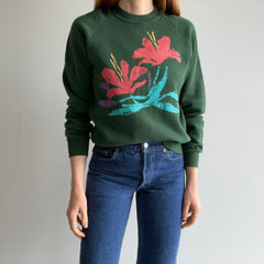 1980 Floral Sweatshirt