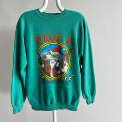 1980s Have a Cool Yule Holiday Sweater
