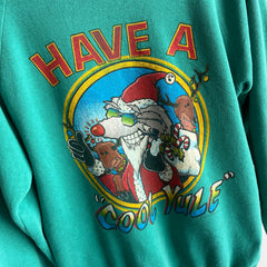 1980s Have a Cool Yule Holiday Sweater