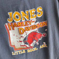 1980s Collectible Harley - Jone's Little Rock, AK - T-Shirt