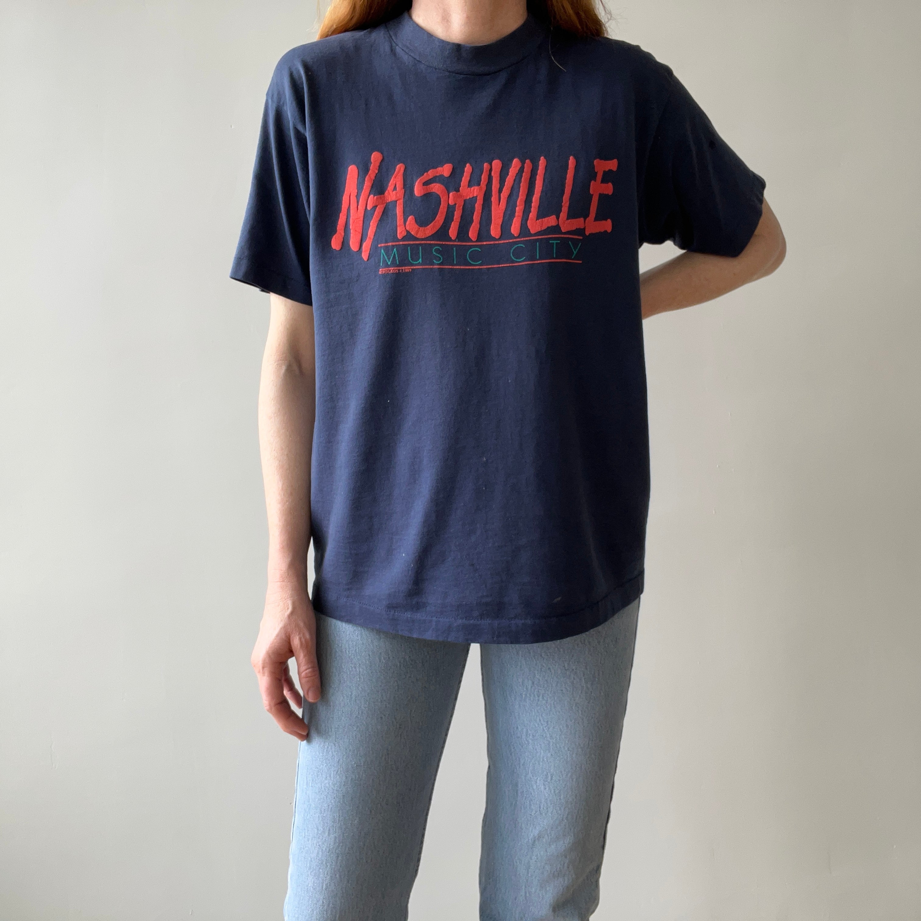 1989 Nashville Music City Screen Stars T-Shirt