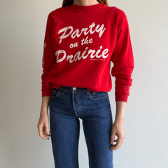 1988/9 Party on The Prairie North Dakota Centennial Sweatshirt