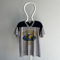 1970s Potter Global School Football T-Shirt by Champion