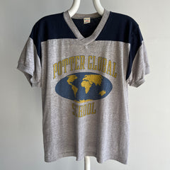 1970s Potter Global School Football T-Shirt by Champion