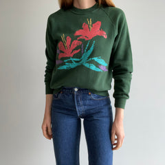 1980 Floral Sweatshirt