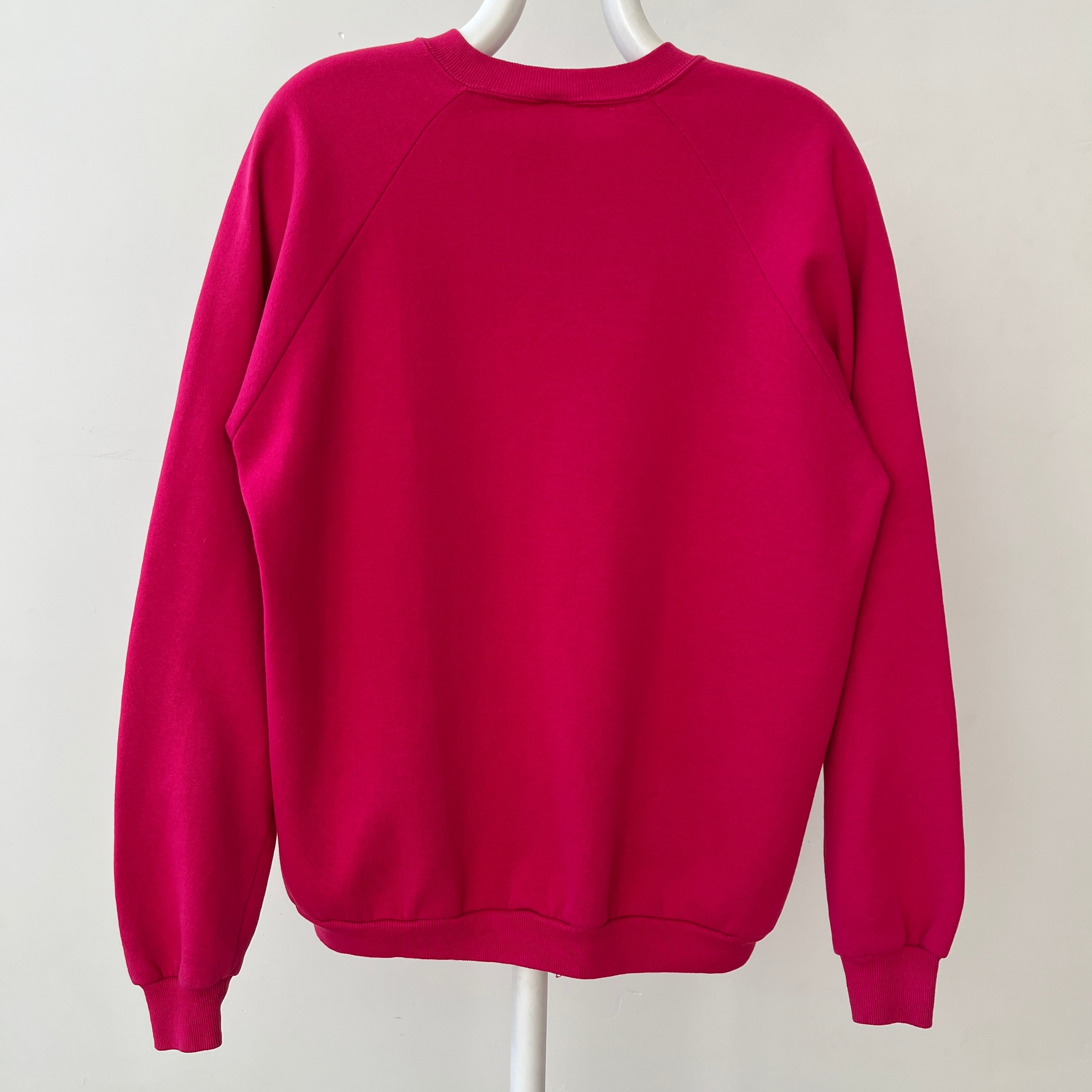 1980s/90s Pink Michelle Raglan Sweatshirt - Awwww