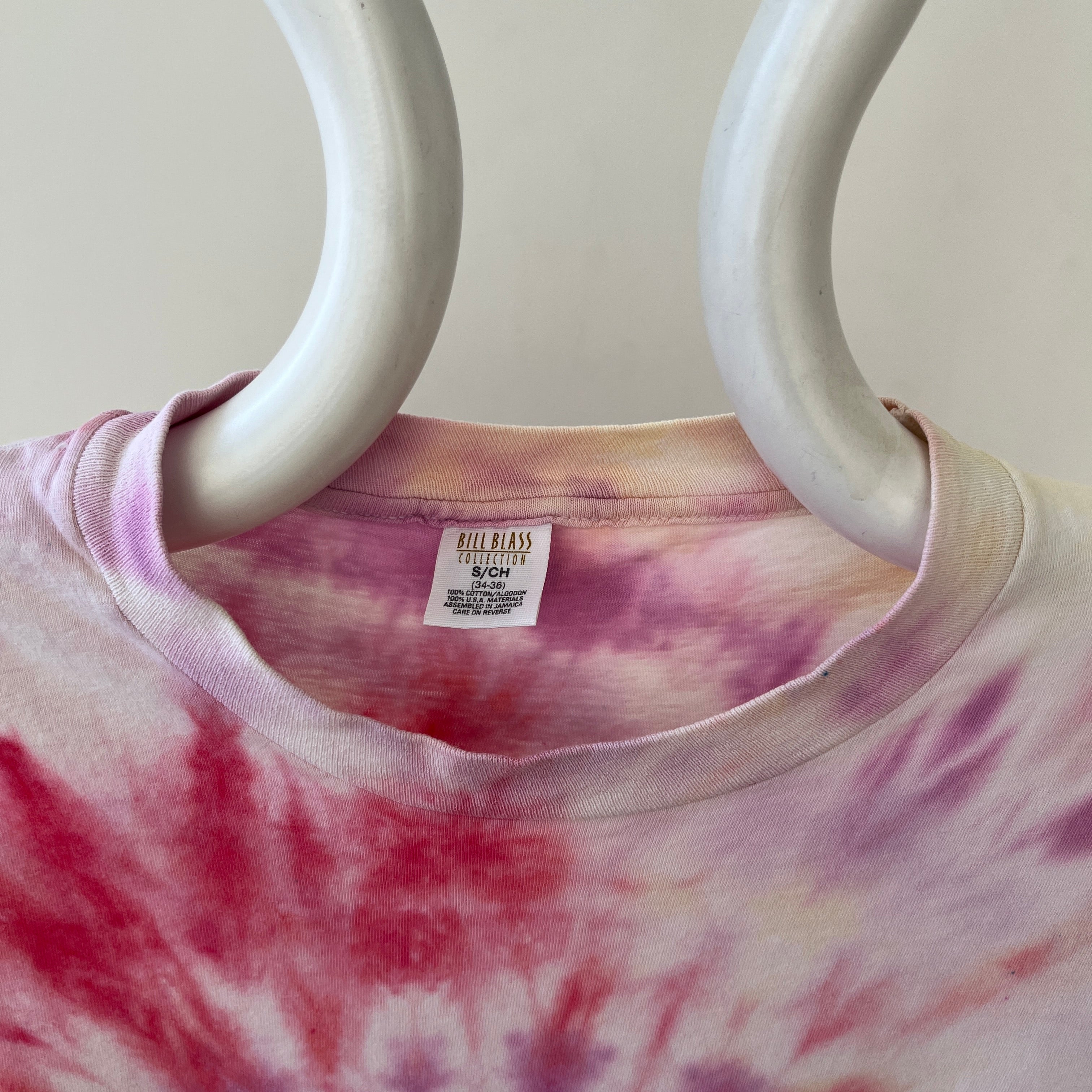 1990s Tie Dye T Shirt - Bill Blass Tag!