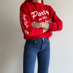 1988/9 Party on The Prairie North Dakota Centennial Sweatshirt