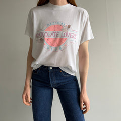 1986 Official Chocolate Lovers Club Paper Thin T-Shirt