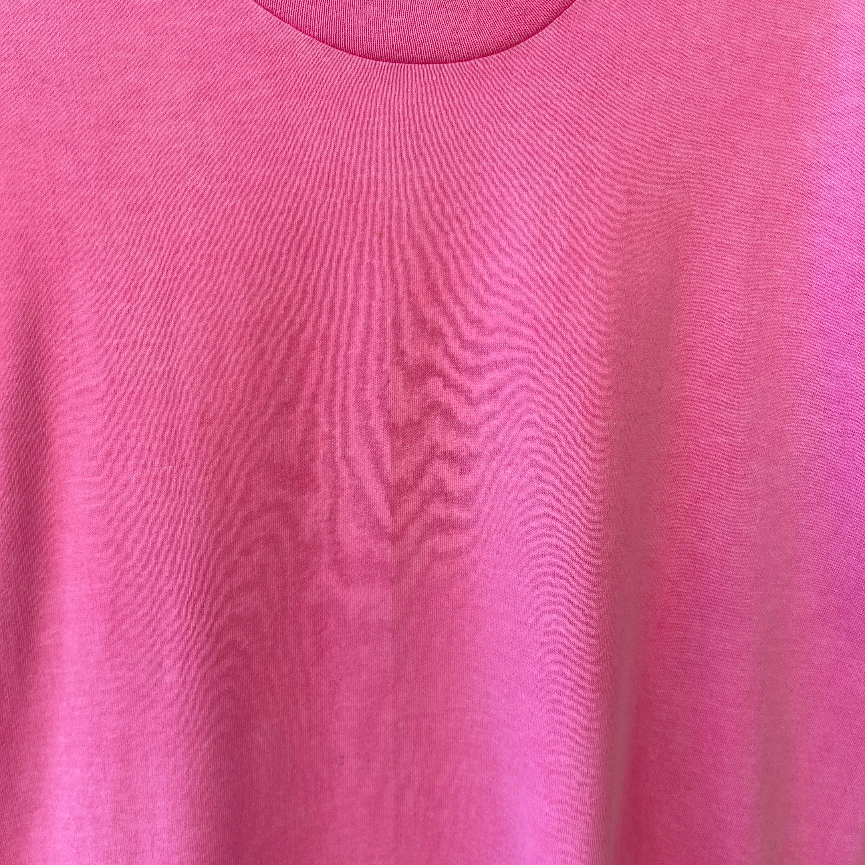 1980s/90s Blank Pink T Shirt
