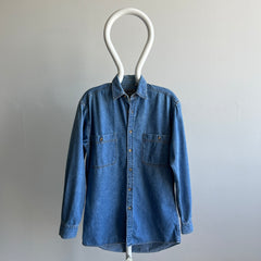 1990s Soft Denim Dad Shirt - A Good One!