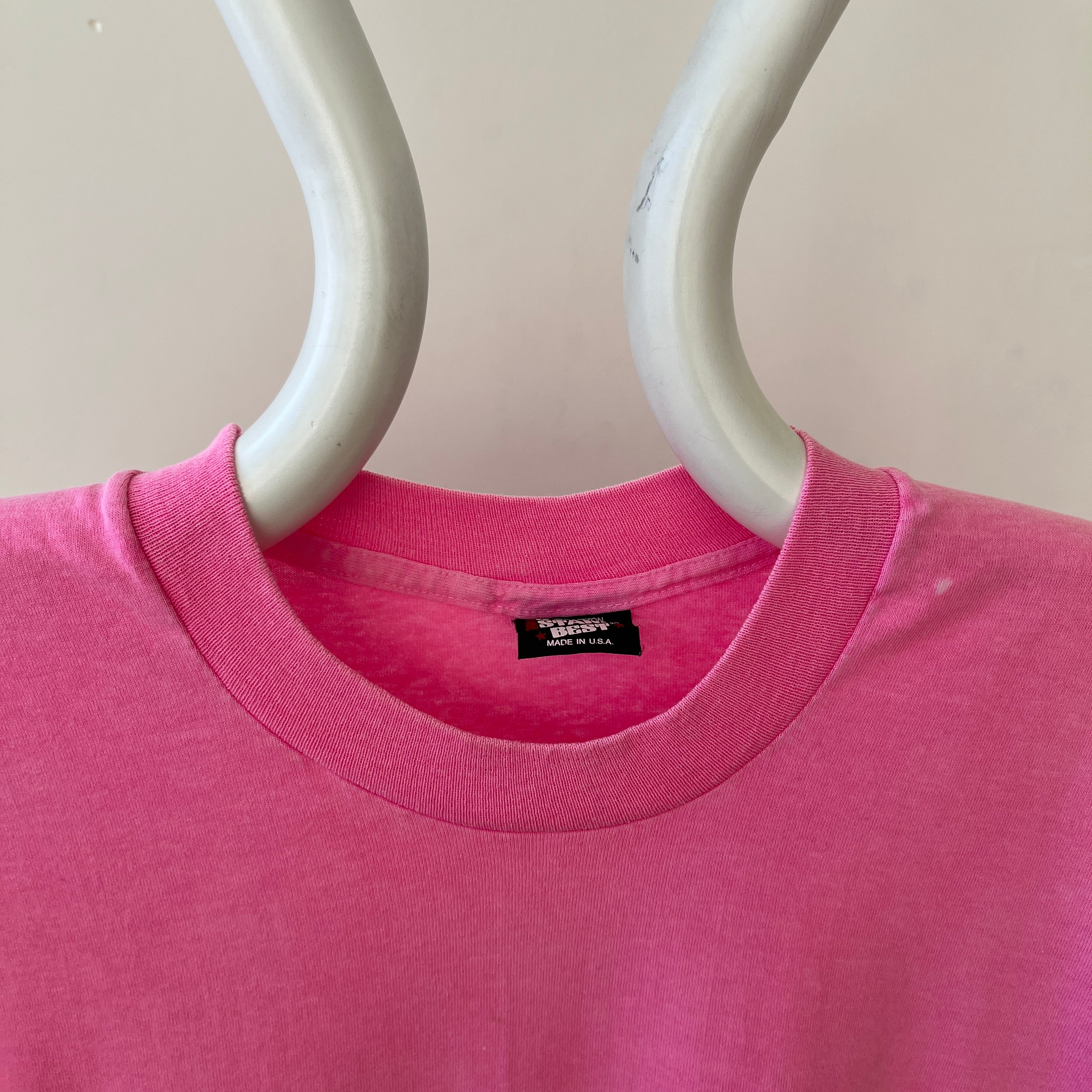 1980s/90s Blank Pink T Shirt