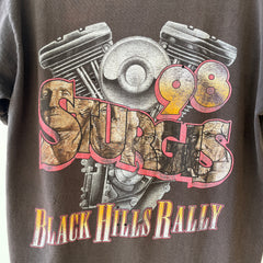 1998 Sturgis Black Hills Rally Motorcycle T Shirt - Front and Back