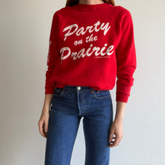 1988/9 Party on The Prairie North Dakota Centennial Sweatshirt