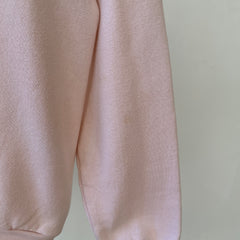 1990s Light Pink Blank Raglan Sweatshirt