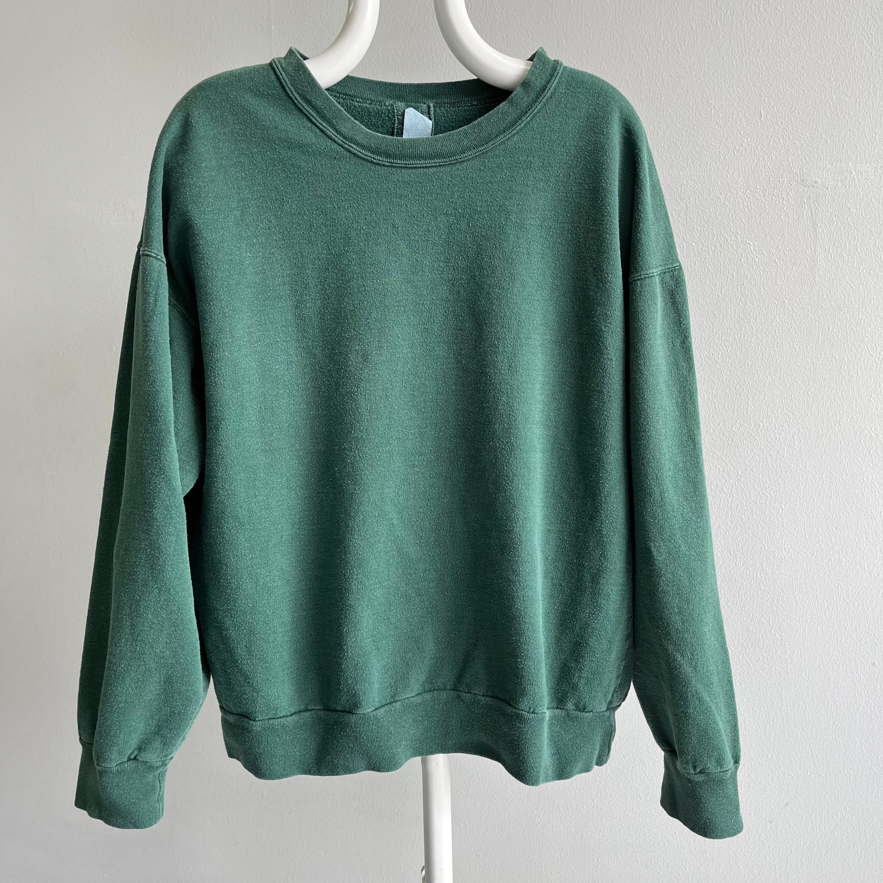 Dark mint 2025 green sweatshirt