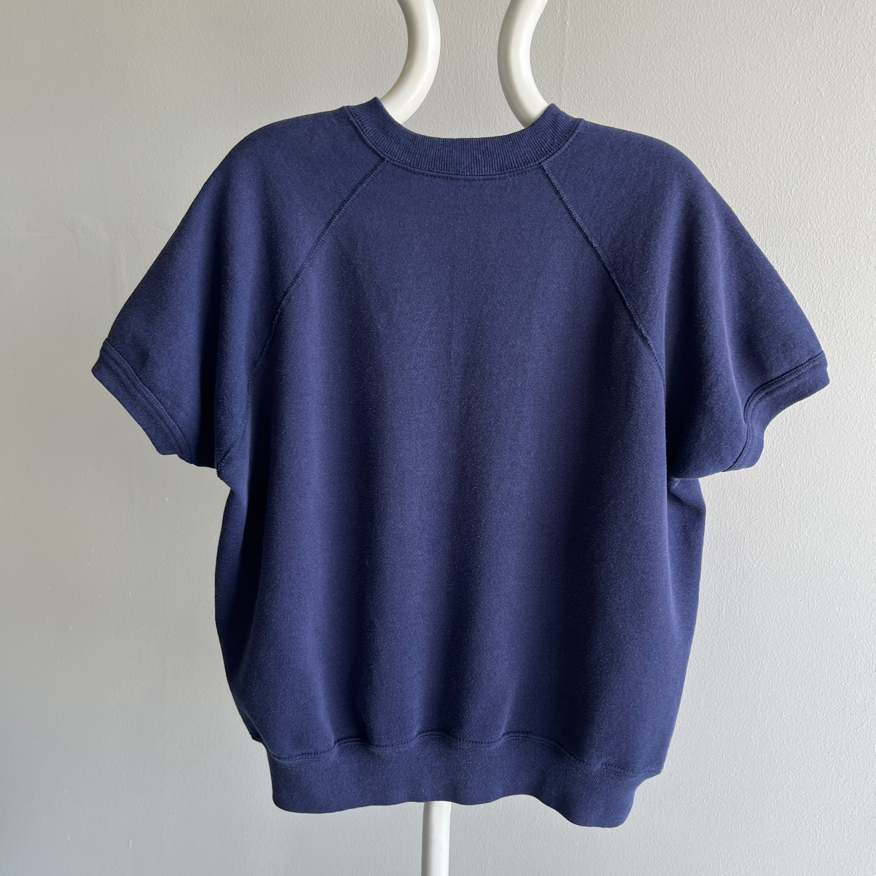 1980s Blank Navy Warm Up - A Gem!